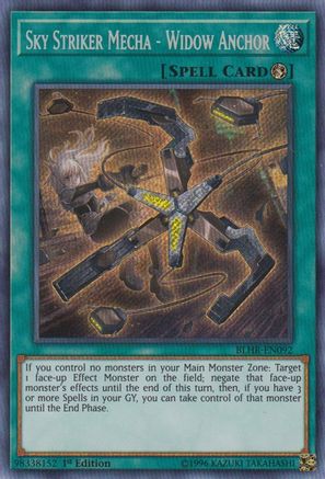 Sky Striker Mecha - Widow Anchor [BLHR - BLHR-EN092]