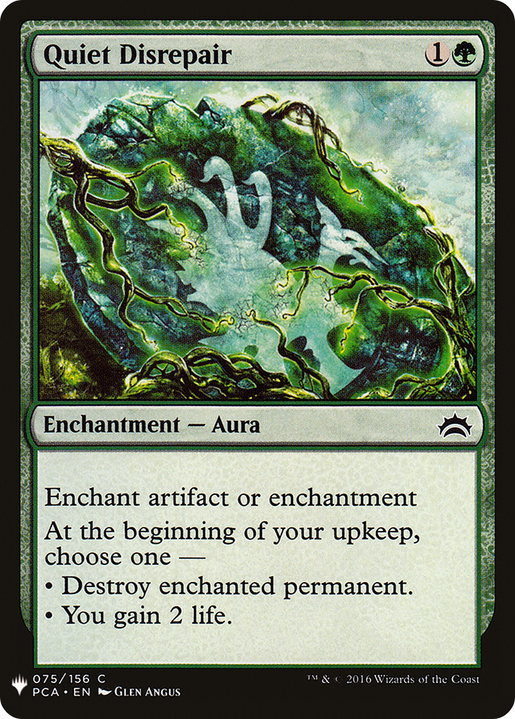 Quiet Disrepair [LIST - 75]