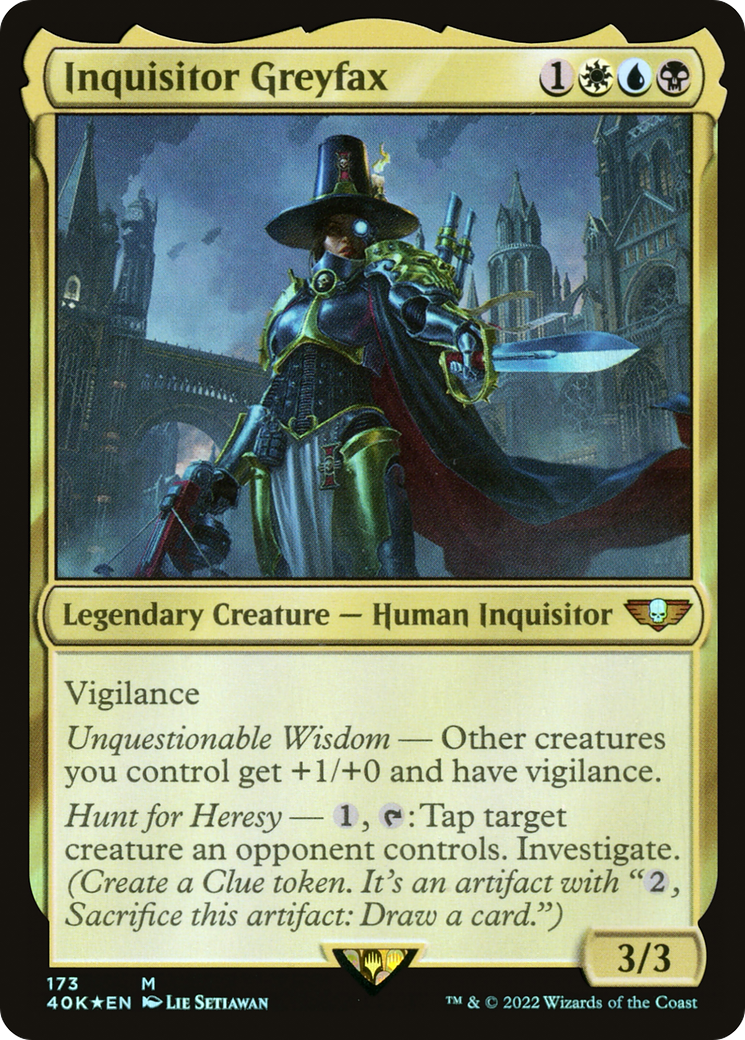 Inquisitor Greyfax [40K - 173]