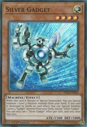 Silver Gadget (FIGA-EN010) - Fists of the Gadgets 1st Edition