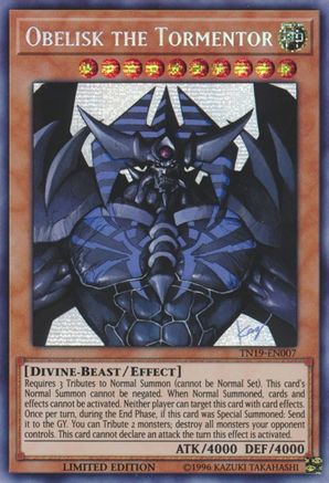 Obelisk the Tormentor [CT16 - TN19-EN007]