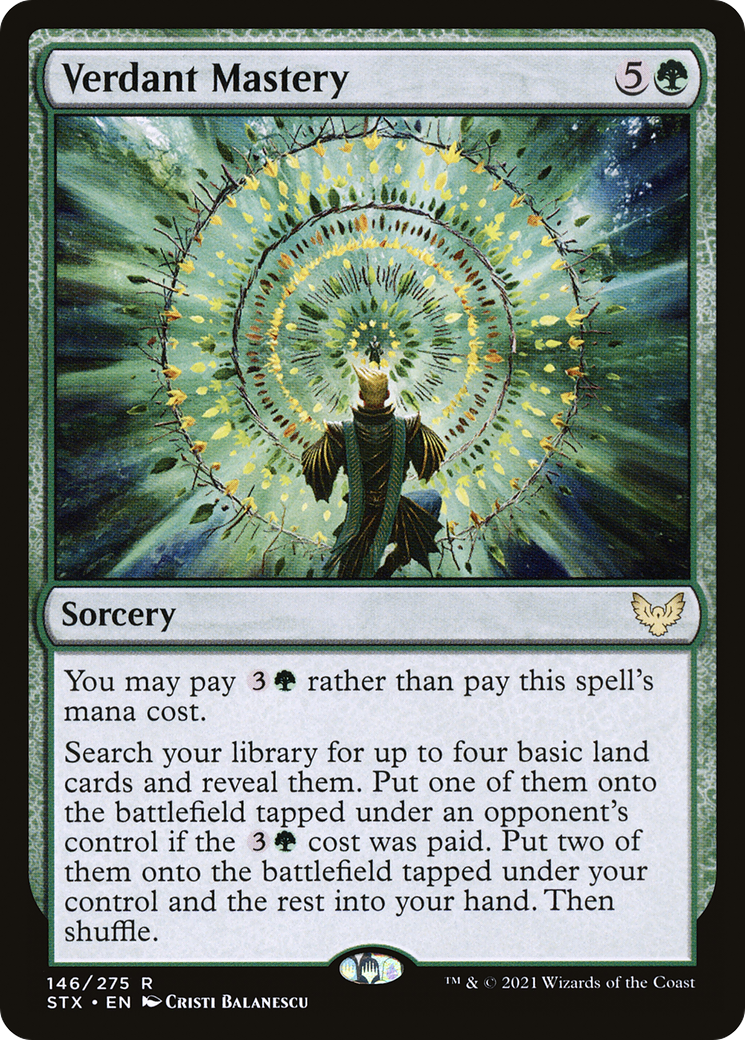 Verdant Mastery [STX - 146]