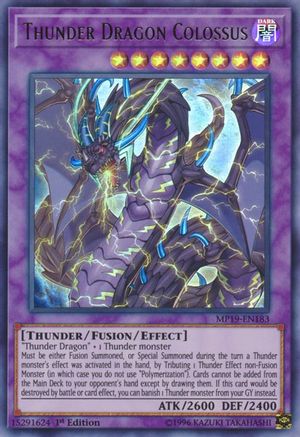Thunder Dragon Colossus [MP19 - MP19-EN183]