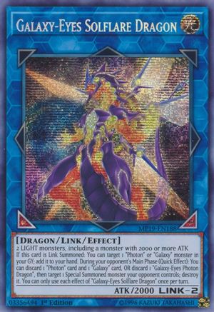 Galaxy-Eyes Solflare Dragon [MP19 - MP19-EN188]