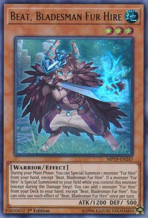 Beat, Bladesman Fur Hire [MP19 - MP19-EN247]