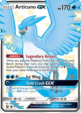 Articuno GX [HIF:SV - SV54/SV94]