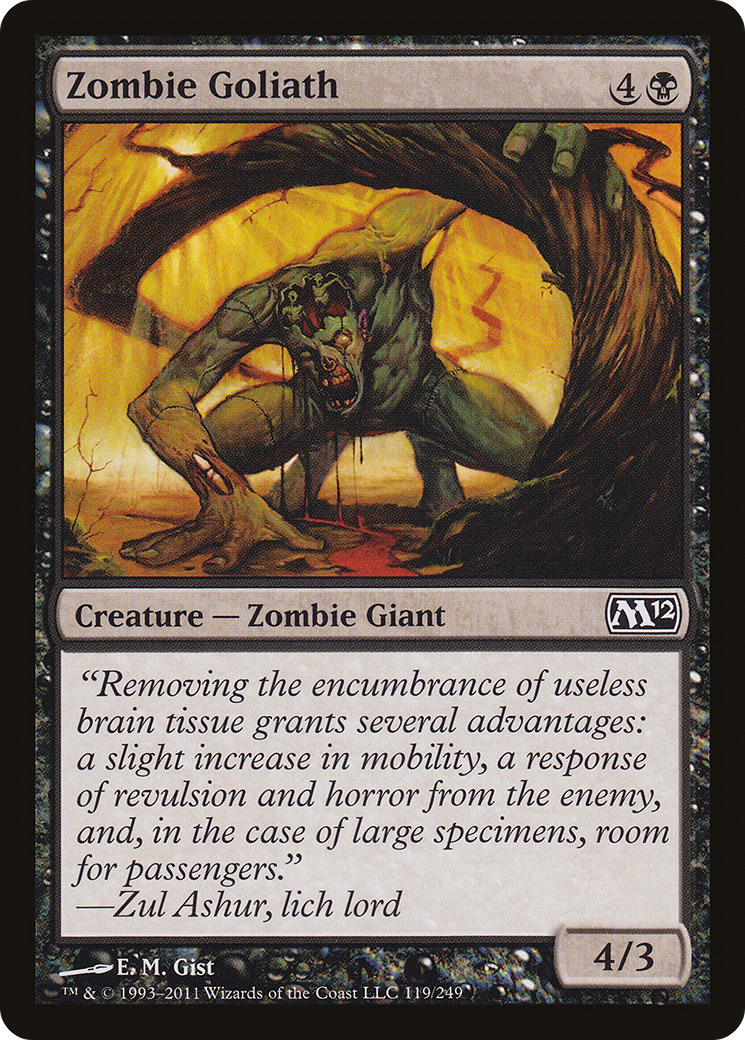 Zombie Goliath [M12 - 119]