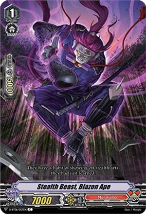 Stealth Beast, Blazon Ape (V-BT06/057EN) - V-BT06: Phantasmal Steed Restoration
