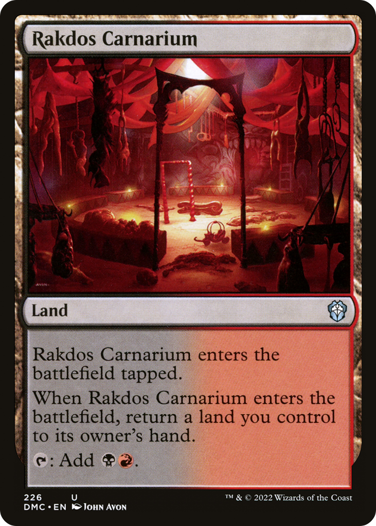 Rakdos Carnarium [DMC - 226]