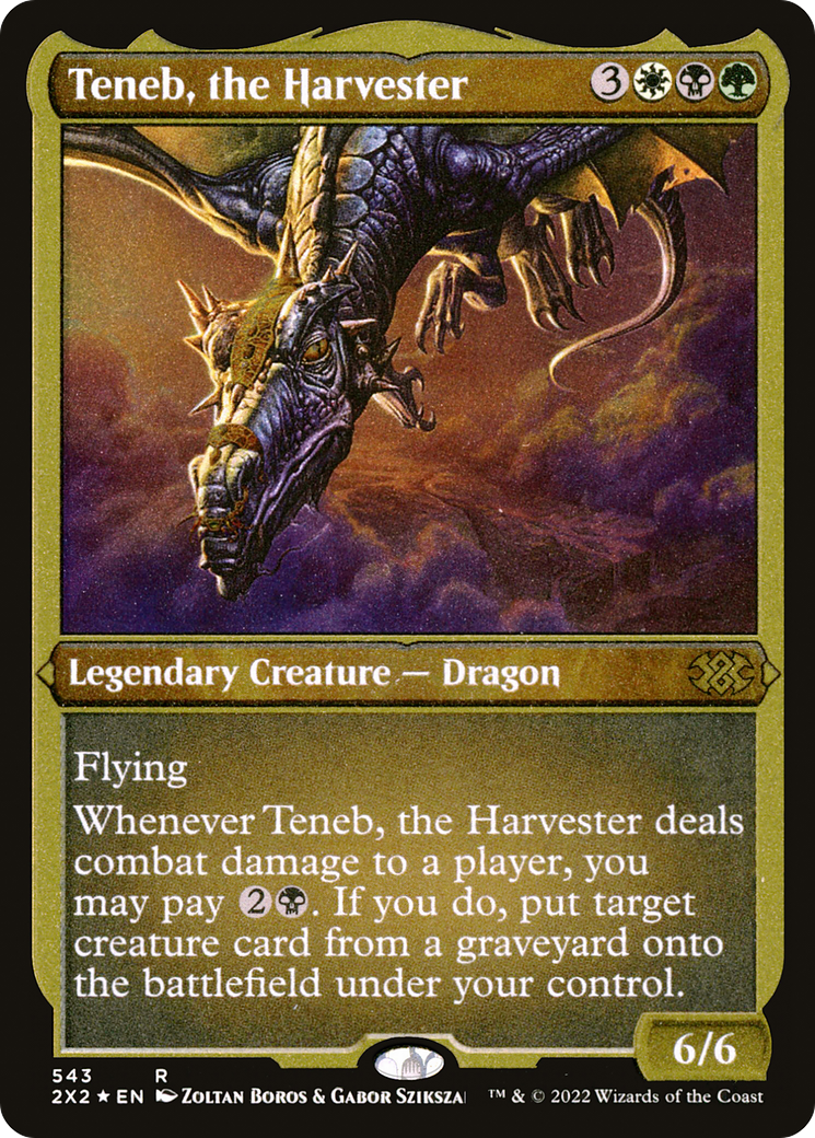 Teneb, the Harvester (Foil Etched) [2X2 - 543]