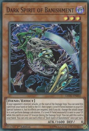 Dark Spirit of Banishment (LED5-EN002) - Legendary Duelists: Immortal Destiny 1st Edition