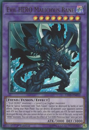 Evil HERO Malicious Bane (LED5-EN012) - Legendary Duelists: Immortal Destiny 1st Edition