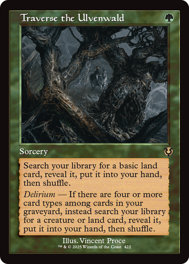 Traverse the Ulvenwald (Retro Frame) (INR-422) - Innistrad Remastered Foil