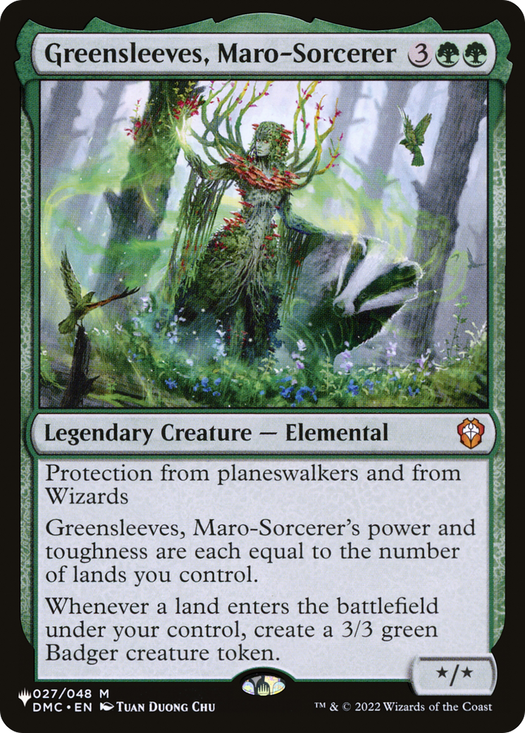 Greensleeves, Maro-Sorcerer [LIST - 027/048]