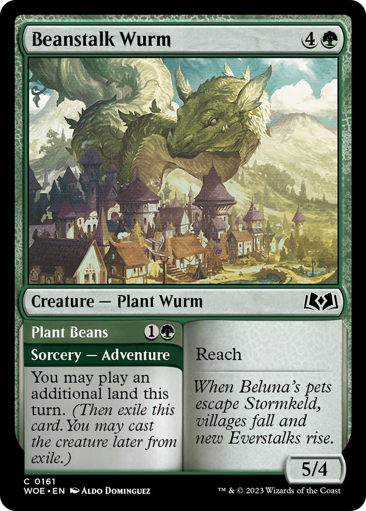 Beanstalk Wurm [WOE - 161]