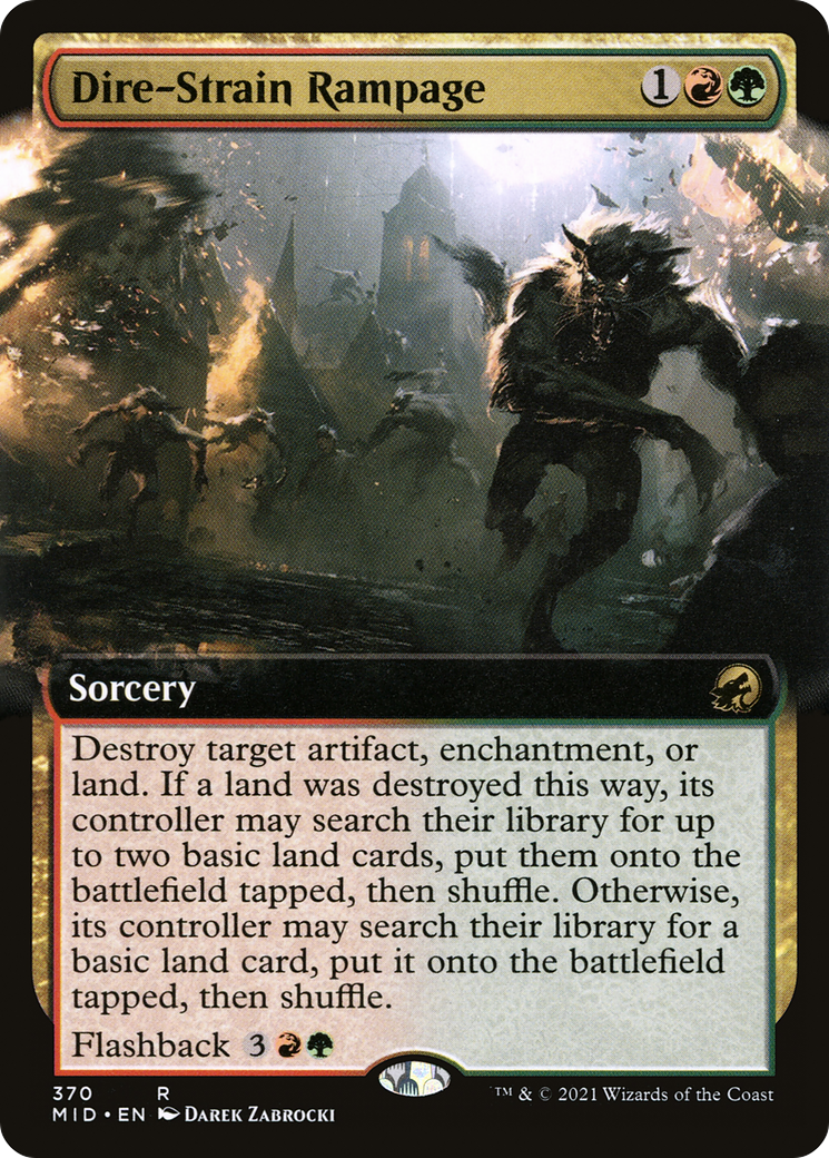 Dire-Strain Rampage (Extended Art) [MID - 370]