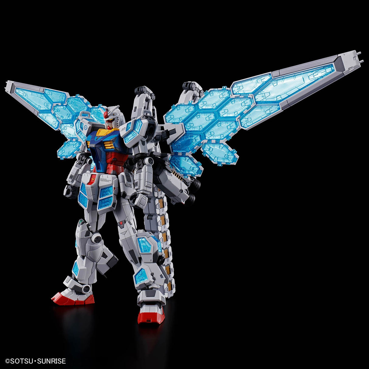 Bandai 1/144 RX-78F00/E Gundam (EX-001 G.L.R.S.S. Feather Unit) Chemical Recycle Ver. "Gundam: Next Universal Century"