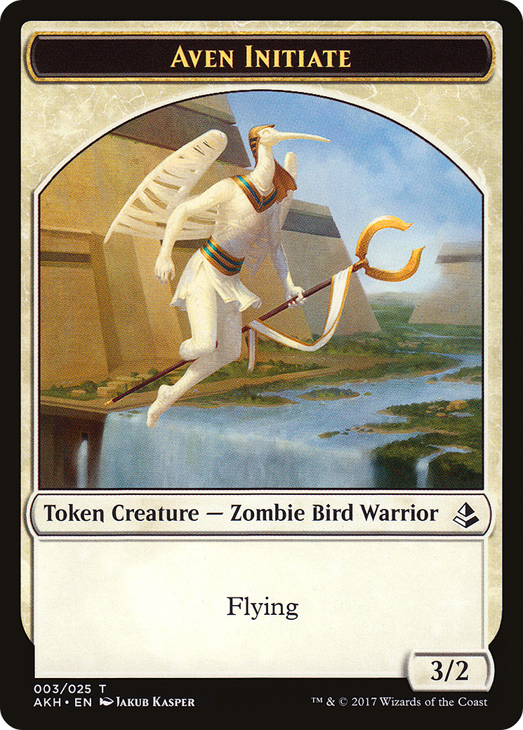 Aven Initiate Token [AKH - 3]