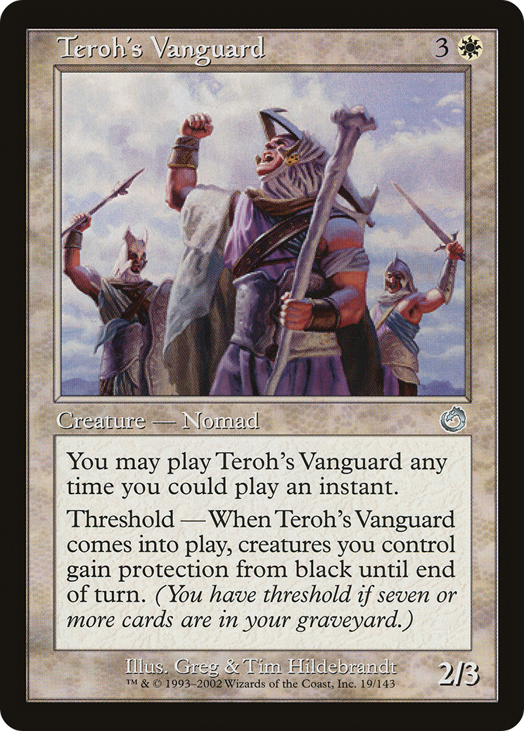 Teroh's Vanguard [TOR - 19]