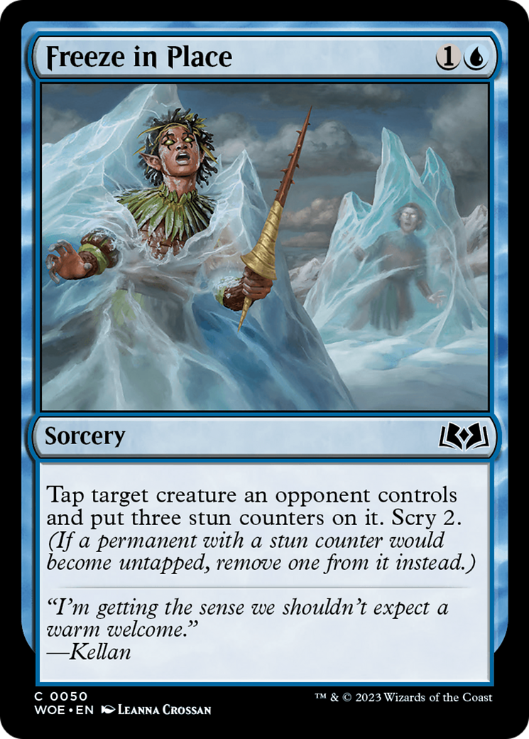Freeze in Place [WOE - 50]