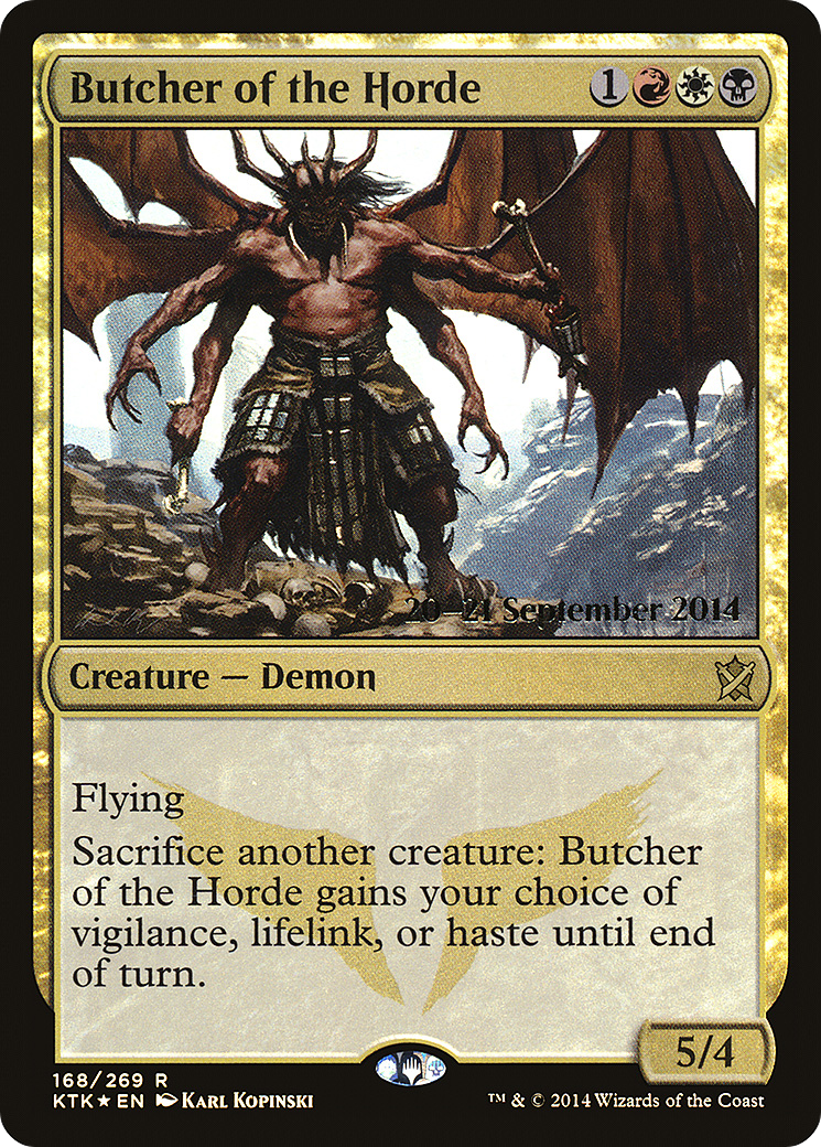 Butcher of the Horde [PRE - 168]