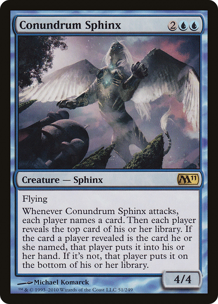 Conundrum Sphinx [M11 - 51]