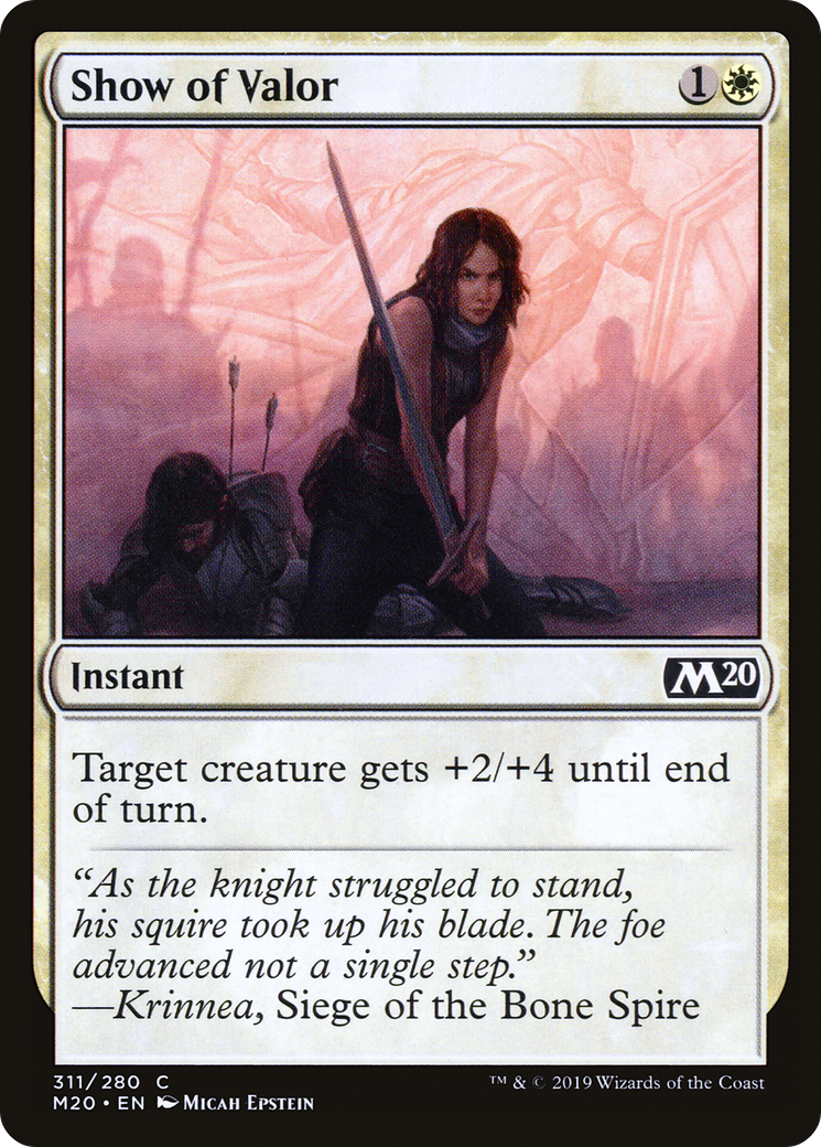 Show of Valor [M20 - 311]