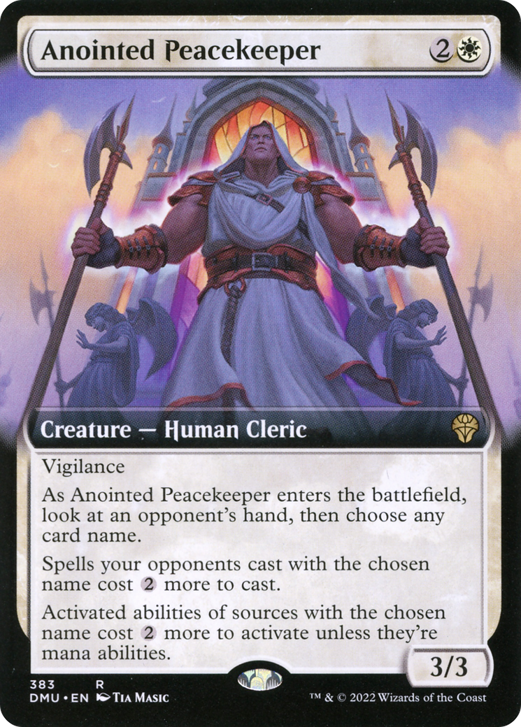 Anointed Peacekeeper (Extended Art) [DMU - 383]