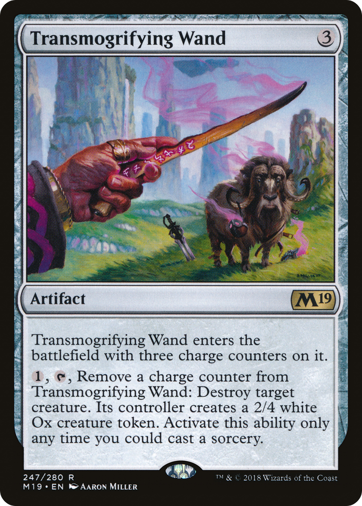Transmogrifying Wand [M19 - 247]