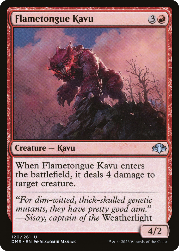 Flametongue Kavu [DMR - 120]