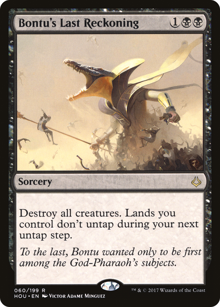 Bontu's Last Reckoning [HOU - 60]
