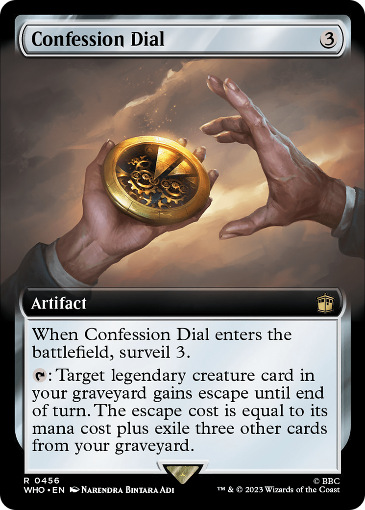Confession Dial (Extended Art) [WHO - 456]
