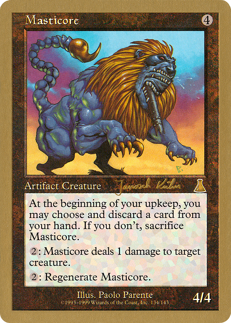 Masticore - 2000 Janosch Kuhn (UDS) [WCD - N/A]