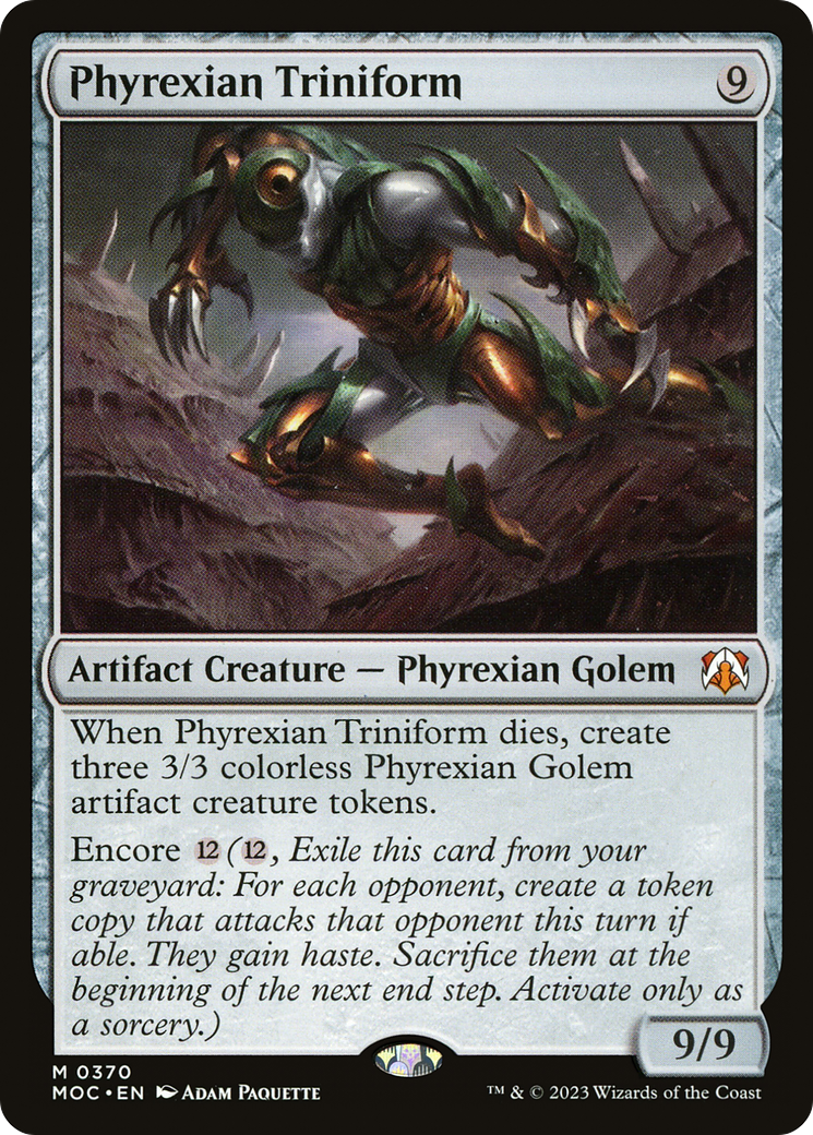 Phyrexian Triniform [MOC - 370]