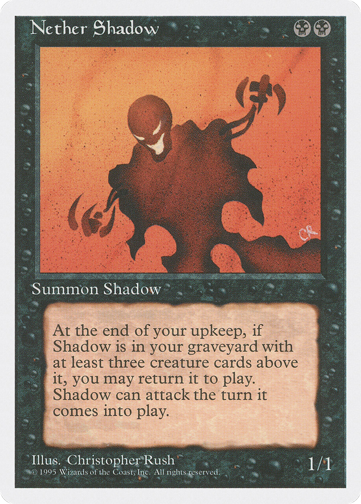 Nether Shadow [4ED - N/A]