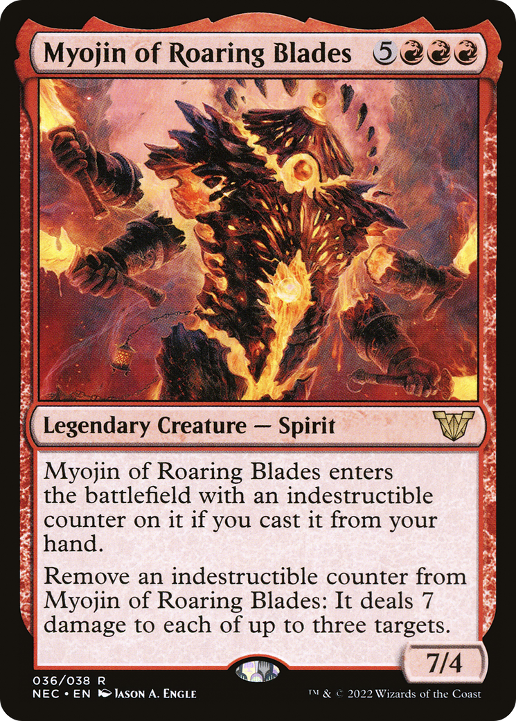 Myojin of Roaring Blades [NEC - 36]
