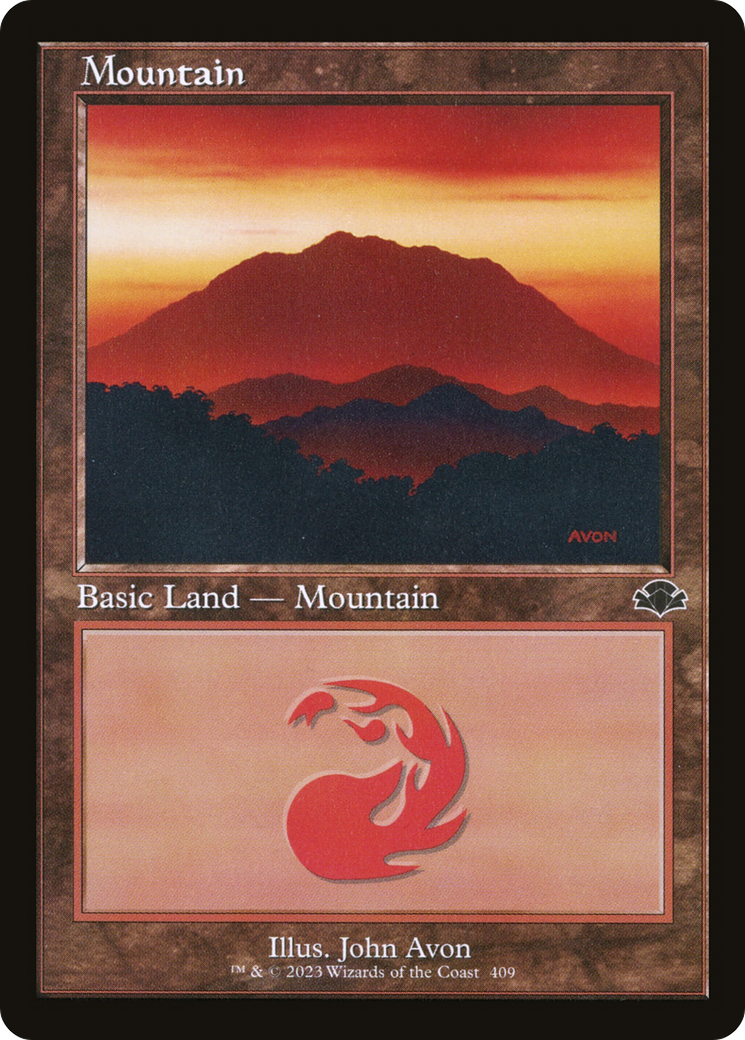 Mountain (409) (Retro Frame) [DMR - 409]