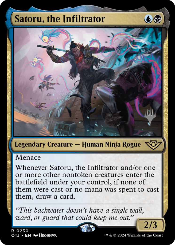 Satoru, the Infiltrator [PPOTJ - 230]