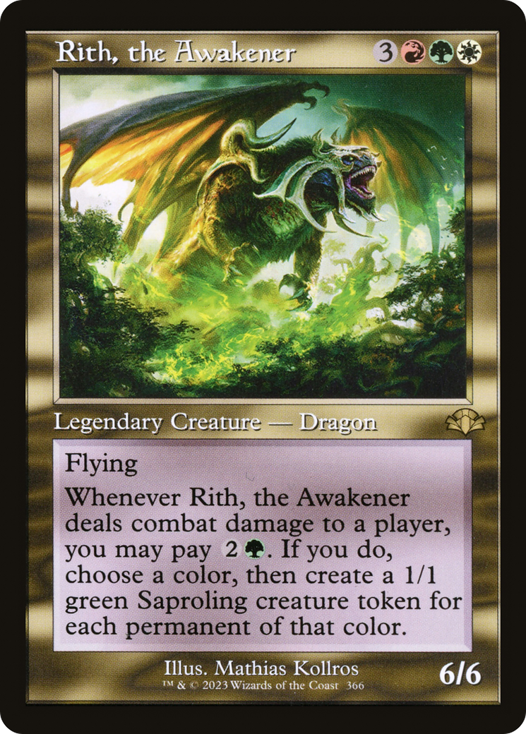 Rith, the Awakener (Retro Frame) [DMR - 366]