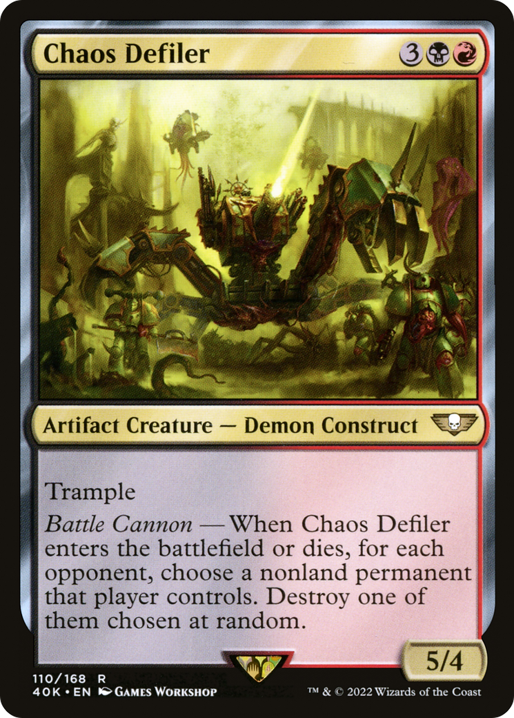 Chaos Defiler [40K - 110]