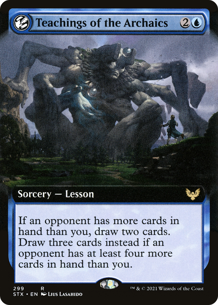 Teachings of the Archaics (Extended Art) [STX - 299]