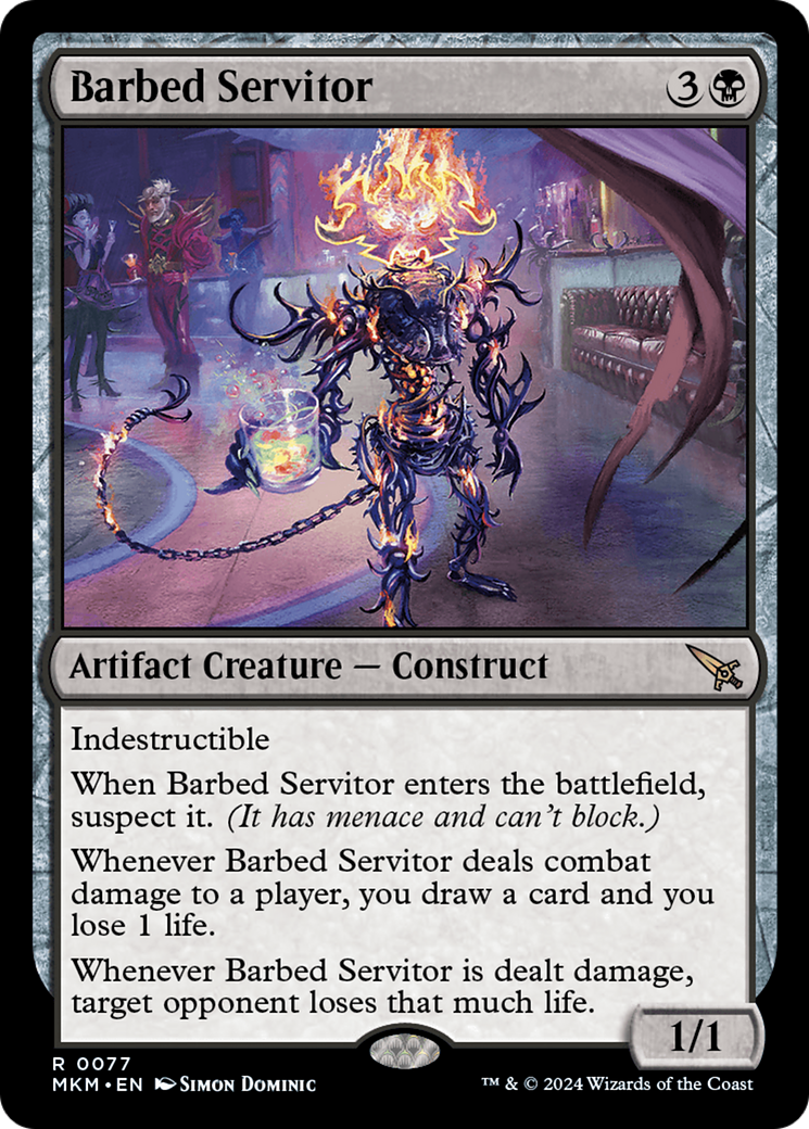 Barbed Servitor [MKM - 77]