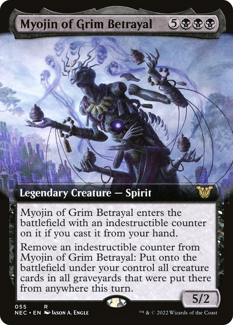 Myojin of Grim Betrayal (Extended Art) [NEC - 55]