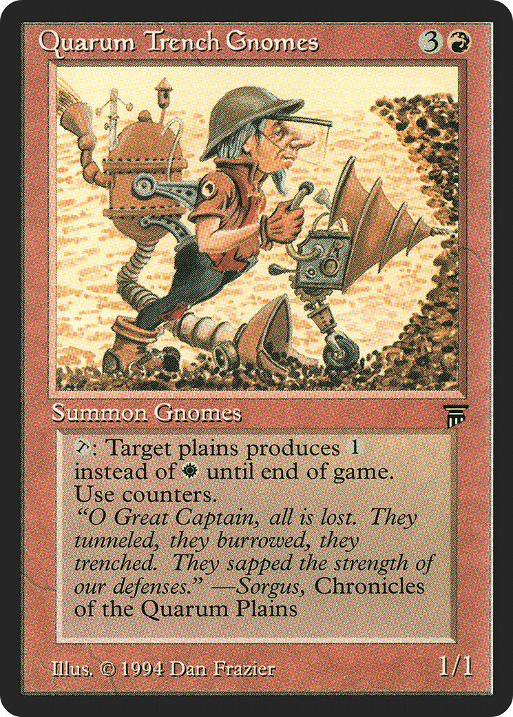 Quarum Trench Gnomes [LEG - N/A]