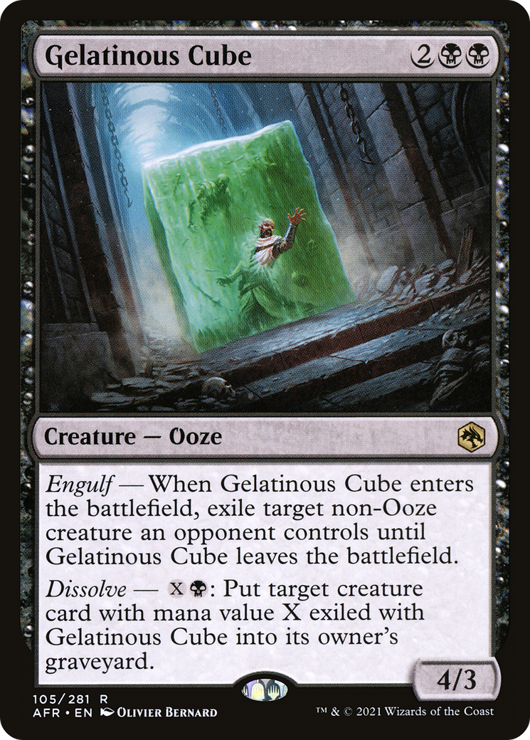 Gelatinous Cube [AFR - 105]