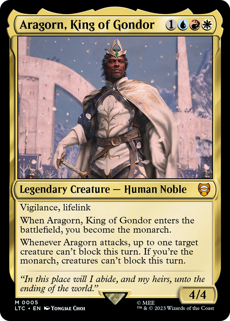 Aragorn, King of Gondor [LTC - 5]