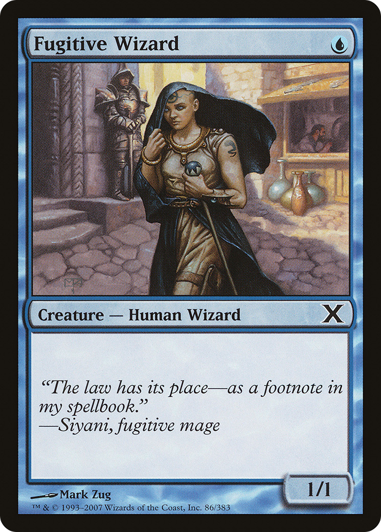 Fugitive Wizard [10E - 86]