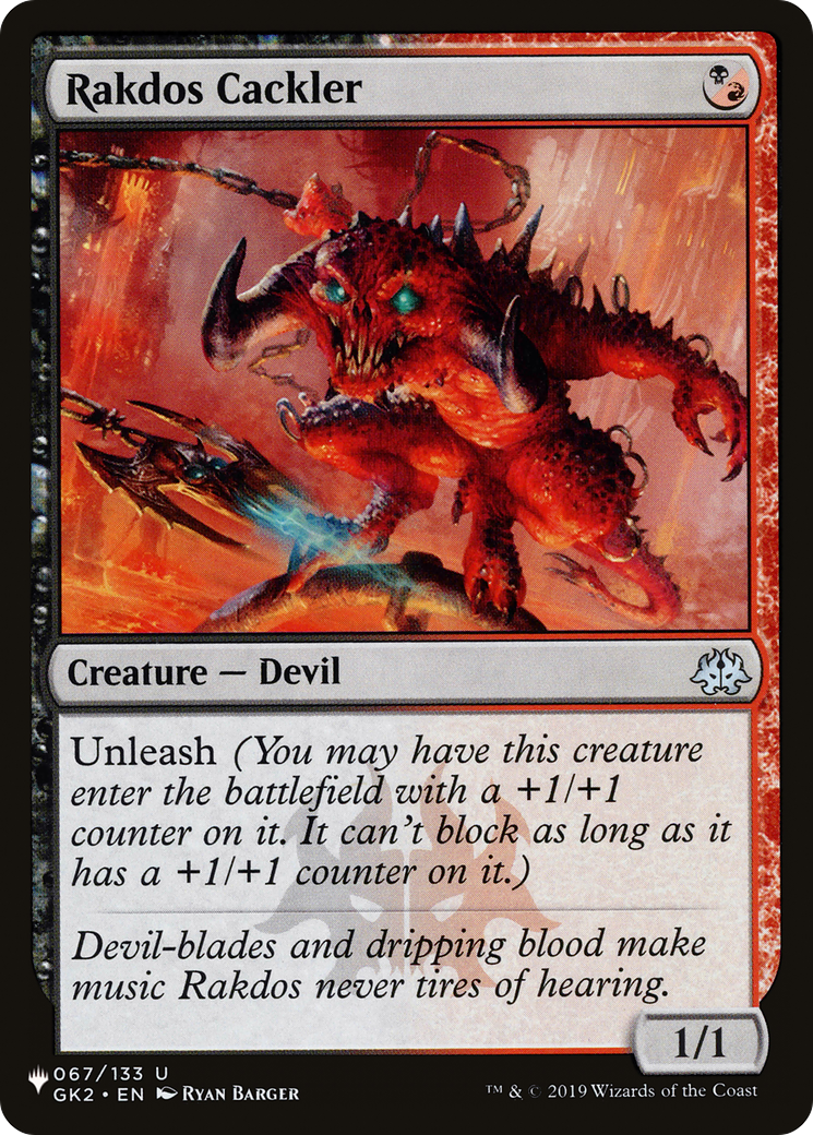 Rakdos Cackler [LIST - 067/133]