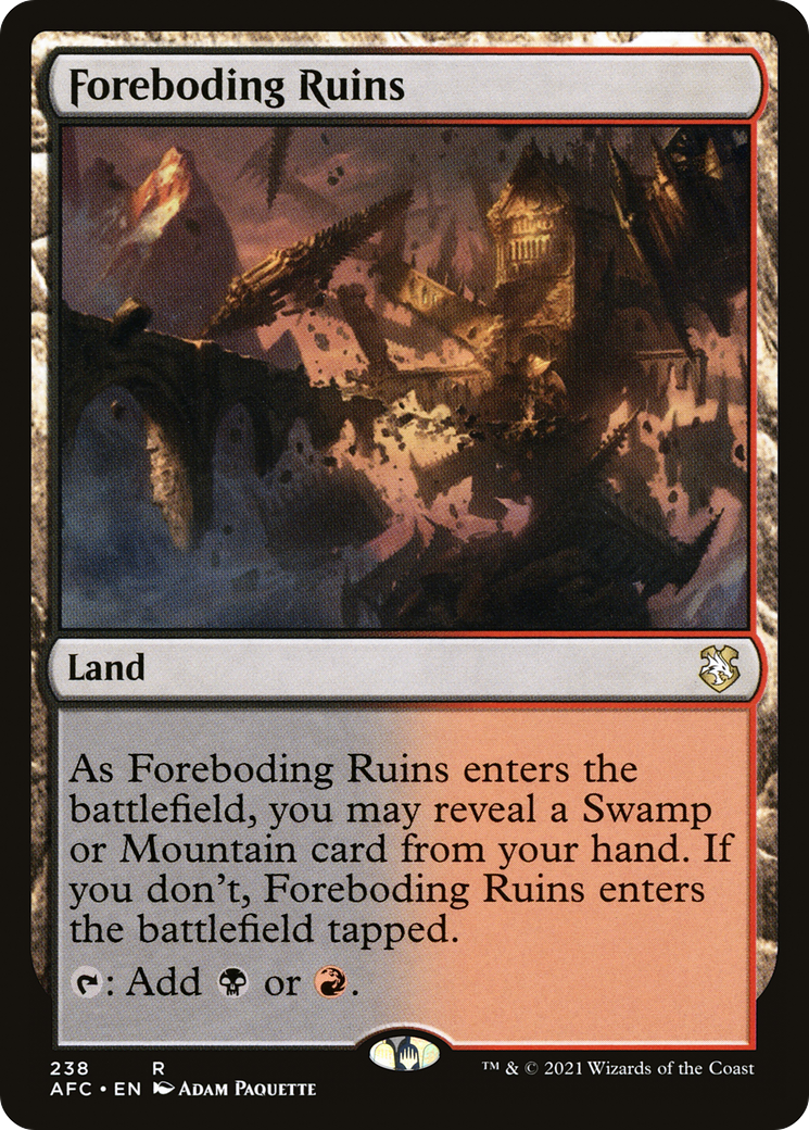 Foreboding Ruins [AFC - 238]