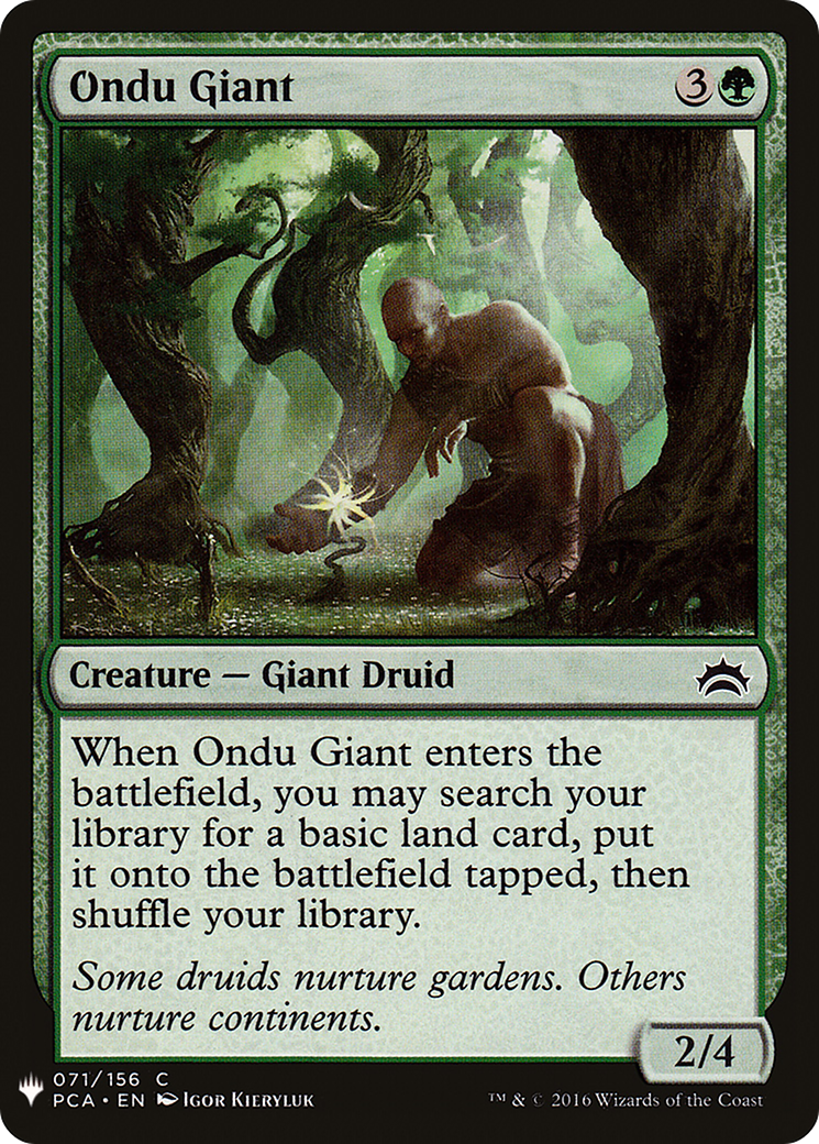 Ondu Giant [LIST - 71]